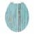 SCHÜTTE BLUE WOOD WC-Sitz, MDF HG, mit Absenkautomatik