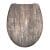 SCHÜTTE OLD WOOD WC-Sitz, Kunststoff, mit Absenkautomatik und Schnellverschluss
