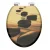 SCHÜTTE SEA STONE WC-Sitz, MDF, mit Absenkautomatik