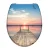 SCHÜTTE SUNSET SKY WC-Sitz, Kunststoff, mit Absenkautomatik und Schnellverschluss