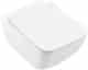 VILLEROY & BOCH VENTICELLO Tiefspül-WC mit WC-Sitz, Weiß, CeramicPlus