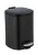 WENKO ALASSIO Kosmetikeimer 5 Liter, Schwarz, Edelstahl, mit Absenkautomatik