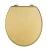 WENKO ALDENO WC-Sitz, Gold, aus MDF