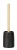 WENKO ALTAVALLE WC-Garnitur, Schwarz/Gold