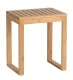 WENKO BAMBOO Badhocker, Braun, aus Bambus