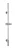 WENKO BASIC Duschstange 66 cm, Chrom