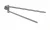 WENKO BOSIO Handtuchhalter, matt, mit 2 Armen, Edelstahl rostfrei
