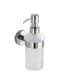 WENKO BOSIO SHINE Seifenspender 200 ml, Edelstahl rostfrei