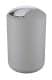 WENKO BRASIL Kosmetikeimer 6,5 Liter, Grau