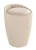 WENKO CANDY Badhocker,Beige, Leinenoptik, mit abnehmbarem Wäschesack