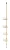 WENKO DOLCEDO Dusch Eckablage, Gold matt, 4 Etagen, Edelstahl rostfrei, zum Einklemmen