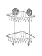 WENKO Dusch Eckablage, Vacuum-Loc