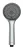 WENKO Duschkopf Ø 9,6 cm, Chrom, mit Wassersparsystem, 3 verschiedene Wasserstrahlarten