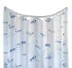 WENKO Duschstange 80 x 80 / 90 x 90 cm, Weiß, Rund