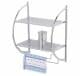 WENKO Exclusiv Wandregal mit 2 Ablagen