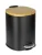 WENKO FIANEMA Kosmetikeimer 3 Liter, Schwarz/Braun