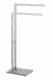 WENKO GRANIT Handtuchhalter, mit 2 Armen, stehend, Edelstahl rostfrei