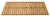WENKO INDOOR&OUTDOOR Badematte 100 x 50 cm, Braun, aus Bambus
