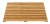 WENKO INDOOR&OUTDOOR Badematte 50 x 50 cm, Braun, aus Bambus
