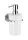 WENKO ISERA Seifenspender 360 ml, Silber, UV-Loc