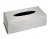 WENKO Kosmetiktücherbox, Silber, Edelstahl rostfrei
