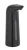 WENKO LARINO Seifenspender 400 ml, Schwarz, Desinfektionsmittelspender, mit Infrarot