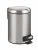 WENKO LEMAN Kosmetikeimer 3 Liter, Silber, Easy Close, Edelstahl