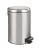 WENKO LEMAN Mülleimer 12 Liter, Silber, Easy Close, Edelstahl