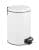 WENKO LEMAN Mülleimer 12 Liter, Weiß, Easy Close