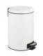 WENKO LEMAN Mülleimer 12 Liter, Weiß, Easy Close