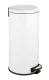 WENKO LEMAN Mülleimer 30 Liter, Weiß, Easy Close