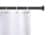 WENKO LUZ Teleskop Duschstange 70-115 cm, Schwarz, Aluminium rostfrei