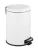 WENKO Leman Mülleimer 20 Liter, Weiß, Easy Close