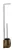 WENKO MARRAKESH Toilettenpapierhalter mit WC-Garnitur, Braun, stehend