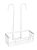 WENKO MILO Duschablage, Silber, Aluminium, zum Einhängen