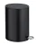 WENKO MONZA Kosmetikeimer 3 Liter, Schwarz matt, Easy Close