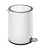 WENKO MONZA Kosmetikeimer 3 Liter, Weiß matt, Easy Close