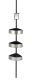 WENKO PREMIUM Dusch Eckablage, Schwarz