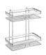 WENKO PREMIUM Duschablage, Chrom, 2 Etagen, Edelstahl rostfrei