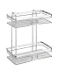 WENKO PREMIUM Duschablage, Chrom, 2 Etagen, Edelstahl rostfrei