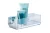 WENKO QUADRO Duschablage, Edelstahl, Befestigen ohne bohren, Vacuum-Loc®