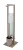 WENKO RIVALTA WC-Garnitur, Beige, Bambus, mit Toilettenpapierhalter und Bevorrater, stehend