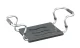WENKO SECURA Badewannensitz, Silber, ausziehbar, 150 kg Tragkraft