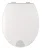 WENKO SECURA COMFORT WC-Sitz, Weiß, 200 kg Tragkraft, 5 cm Sitzflächenerhöhung