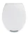 WENKO SECURA COMFORT WC-Sitz, Weiß, 300 kg Tragkraft, 8 cm Sitzflächenerhöhung