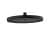 WENKO SOFTWATER Duschkopf Regendusche Ø 26 cm, Schwarz matt, 3 verschiedene Wasserstrahlarten