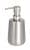 WENKO SOLID Seifenspender 245 ml, Silber, Edelstahl rostfrei