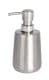 WENKO SOLID Seifenspender 245 ml, Silber, Edelstahl rostfrei