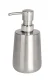 WENKO SOLID Seifenspender 245 ml, Silber, Edelstahl rostfrei