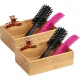 WENKO TERRA Aufbewahrungsbox, 2er Set, Braun, Bambus